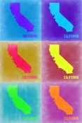 NAXART Studio - California Pop Art Map 2
