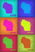 NAXART Studio - Wisconsin Pop Art Map 2