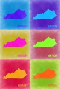 NAXART Studio - Kentucky Pop Art Map 2