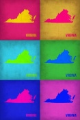 NAXART Studio - Virginia Pop Art Map 1