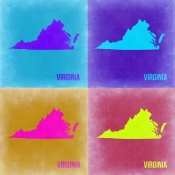 NAXART Studio - Virginia Pop Art Map 2