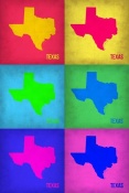 NAXART Studio - Texas Pop Art Map 1
