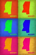 NAXART Studio - Mississippi Pop Art Map 1
