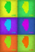 NAXART Studio - Illinois Pop Art Map 1