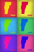 NAXART Studio - Vermont Pop Art Map 1