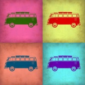 NAXART Studio - VW Bus Pop Art 1