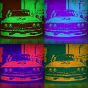 NAXART Studio - BMW Front Pop Art 2