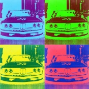 NAXART Studio - BMW Front Pop Art 3