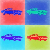 NAXART Studio - Ford Mustang Pop Art 1