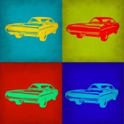 NAXART Studio - Dodge Charger Pop Art 1