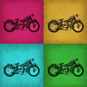 NAXART Studio - Vintage Bike Pop Art 1