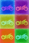 NAXART Studio - Vintage Bike Pop Art 2