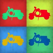 NAXART Studio - Vintage Scooter Pop Art 1