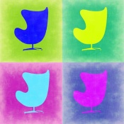 NAXART Studio - Egg Chair Pop Art 1