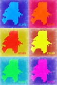 NAXART Studio - Atlanta Pop Art Map 3