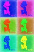 NAXART Studio - Seattle Pop Art Map 3