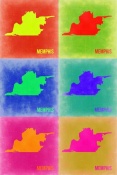 NAXART Studio - Memphis Pop Art Map 3