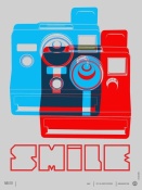 NAXART Studio - Smile Polaroid Poster