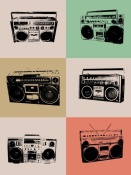 NAXART Studio - Boom Box Poster