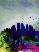 NAXART Studio - New Orleans Watercolor Skyline