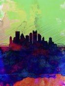NAXART Studio - Pittsburgh Watercolor Skyline