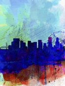 NAXART Studio - Portland Watercolor Skyline