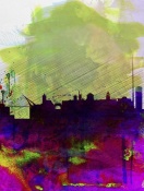 NAXART Studio - Dublin Watercolor Skyline