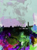 NAXART Studio - Florence Watercolor Skyline