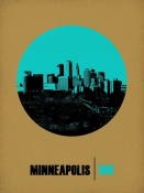 NAXART Studio - Minneapolis Circle Poster 1