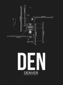 NAXART Studio - DEN Denver Airport Black