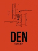 NAXART Studio - DEN Denver Airport Orange