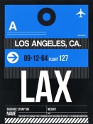 NAXART Studio 'SDF Louisville Luggage Tag I' Stretched Canvas Wall