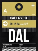 NAXART Studio - DAL Dallas Luggage Tag 2