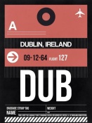NAXART Studio - DUB Dublin Luggage Tag 2