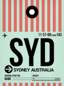 NAXART Studio - SYD Sydney Luggage Tag 1