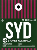 NAXART Studio - SYD Sydney Luggage Tag 2