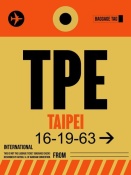 NAXART Studio - TPE Taipei Luggage Tag 2