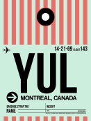 NAXART Studio - YUL Montreal Luggage Tag 2