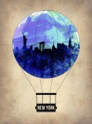 NAXART Studio - New York Blue Air Balloon