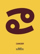 NAXART Studio - Cancer Zodiac Sign Brown