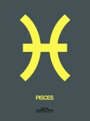 NAXART Studio - Pisces Zodiac Sign Yellow