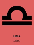 NAXART Studio - Libra Zodiac Sign Black