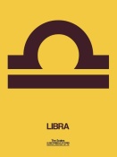 NAXART Studio - Libra Zodiac Sign Brown