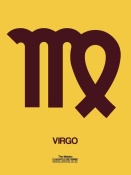 NAXART Studio - Virgo Zodiac Sign Brown