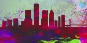 NAXART Studio - Detroit City Skyline