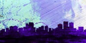 NAXART Studio - Anchorage City Skyline