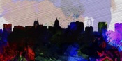 NAXART Studio - Madison City Skyline