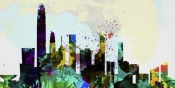 NAXART Studio - Hong Kong City Skyline