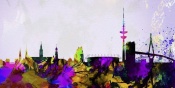 NAXART Studio - Hamburg City Skyline