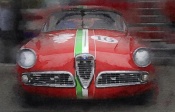 NAXART Studio - 1959 Alfa Romeo Giulietta Watercolor